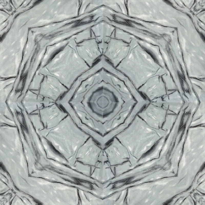 Elite Grey Decor 60cm x 60cm Wall & Floor Tile