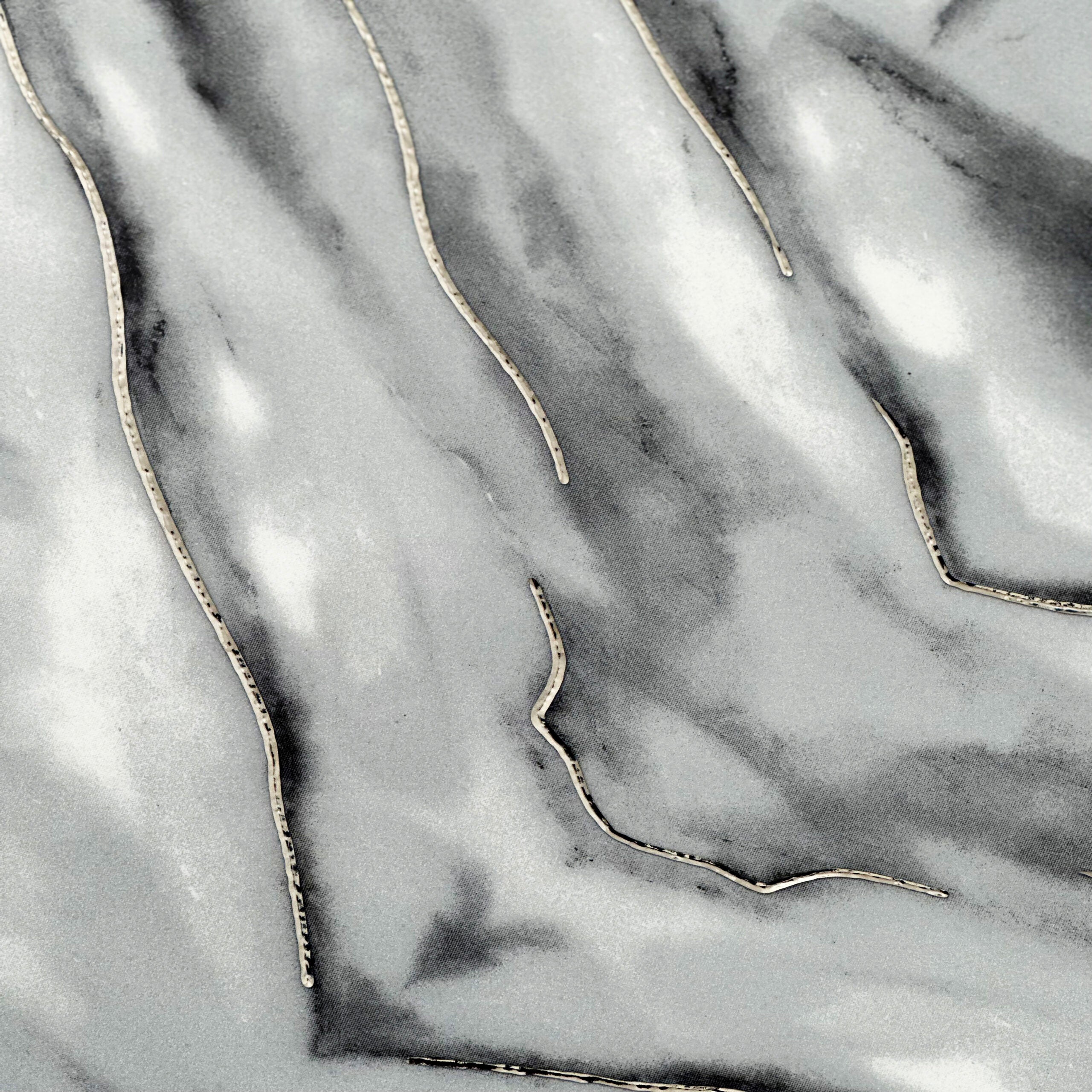 Elite Grey Decor 60cm x 60cm Wall & Floor Tile