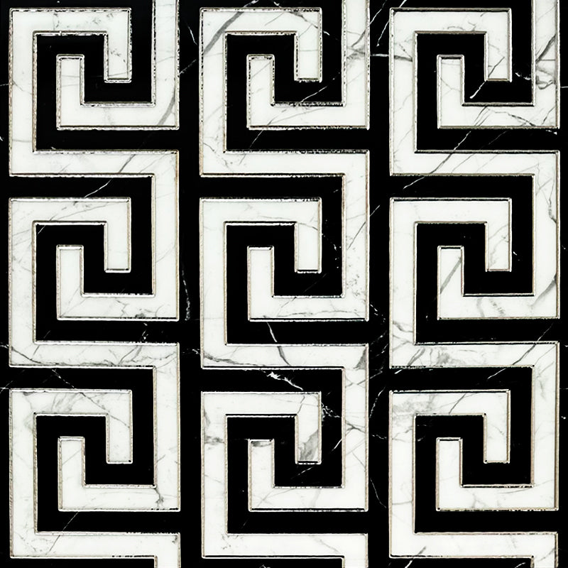 Greek Decor 60cm x 60cm Wall & Floor Tile