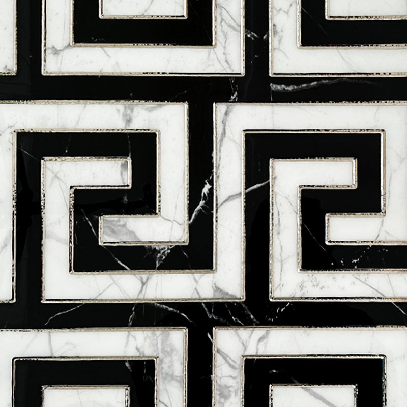 Greek Decor 60cm x 60cm Wall & Floor Tile