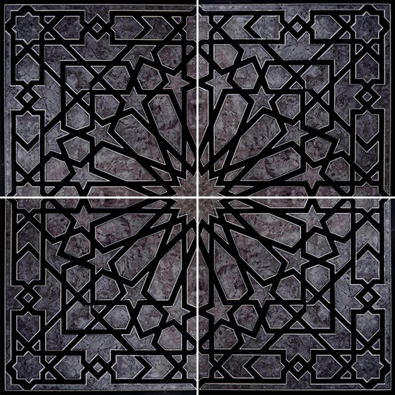 Dubai Decor 120cm x 120cm Wall & Floor Tile (4 Tile Set)