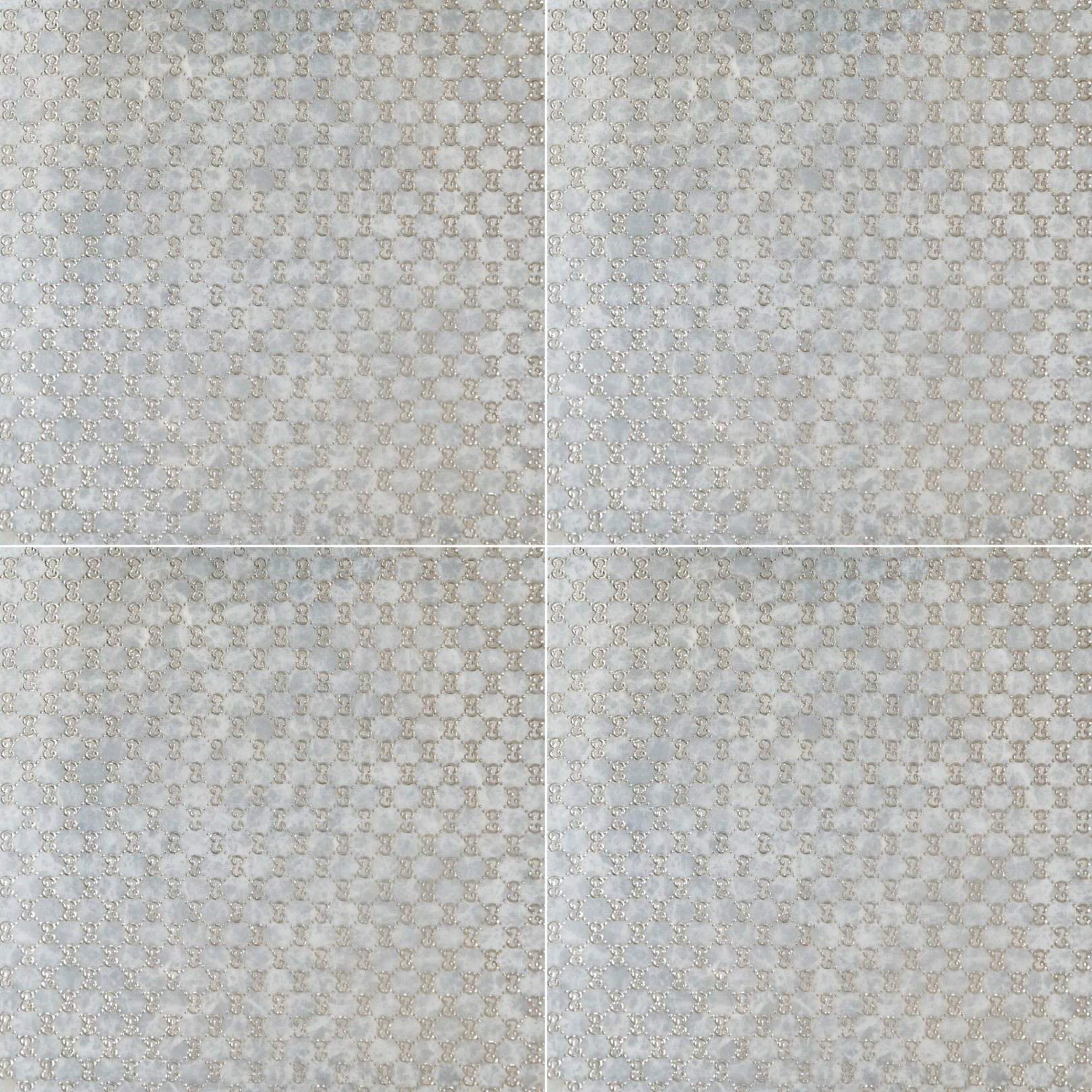 Guch Grey Decor 60cm x 60cm Wall & Floor Tile