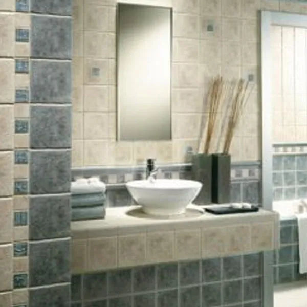 Beni Azul 15cm x 15cm Wall Tile