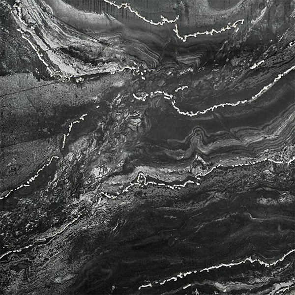 Prestige Crystal Black/Silver 30cmx60cm Wall & Floor Tile