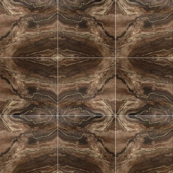 Prestige Crystal Brown/Gold 30cmx60cm Wall & Floor Tile