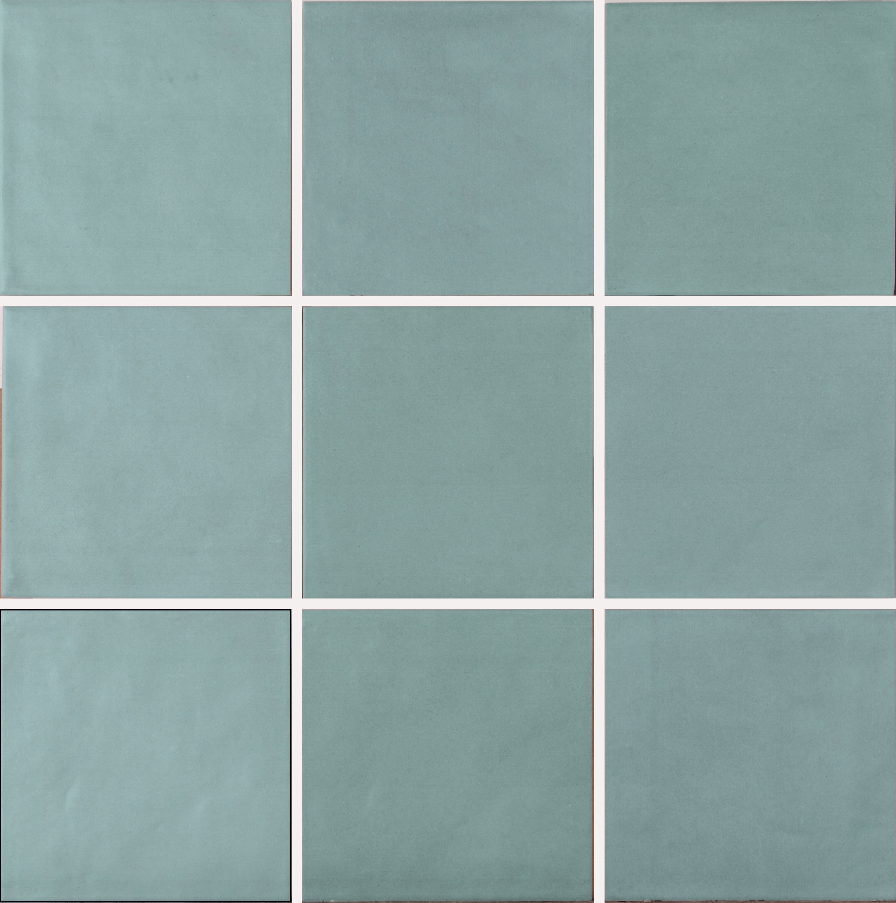 CONTEMPORARY, 15X15, Aqua Sea, Coconut Milk