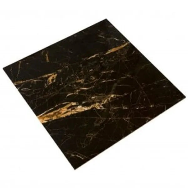 Dolce Black & Gold 60cm x 60cm Wall & Floor Tile