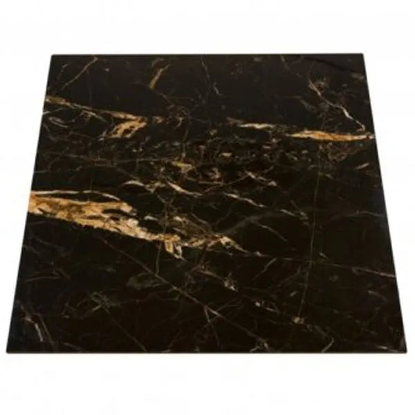 Dolce Black & Gold 60cm x 60cm Wall & Floor Tile