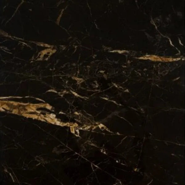 Dolce Black & Gold 60cm x 60cm Wall & Floor Tile