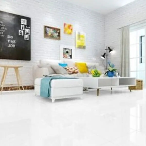 Extreme White 60cm x 60cm Wall & Floor Tile
