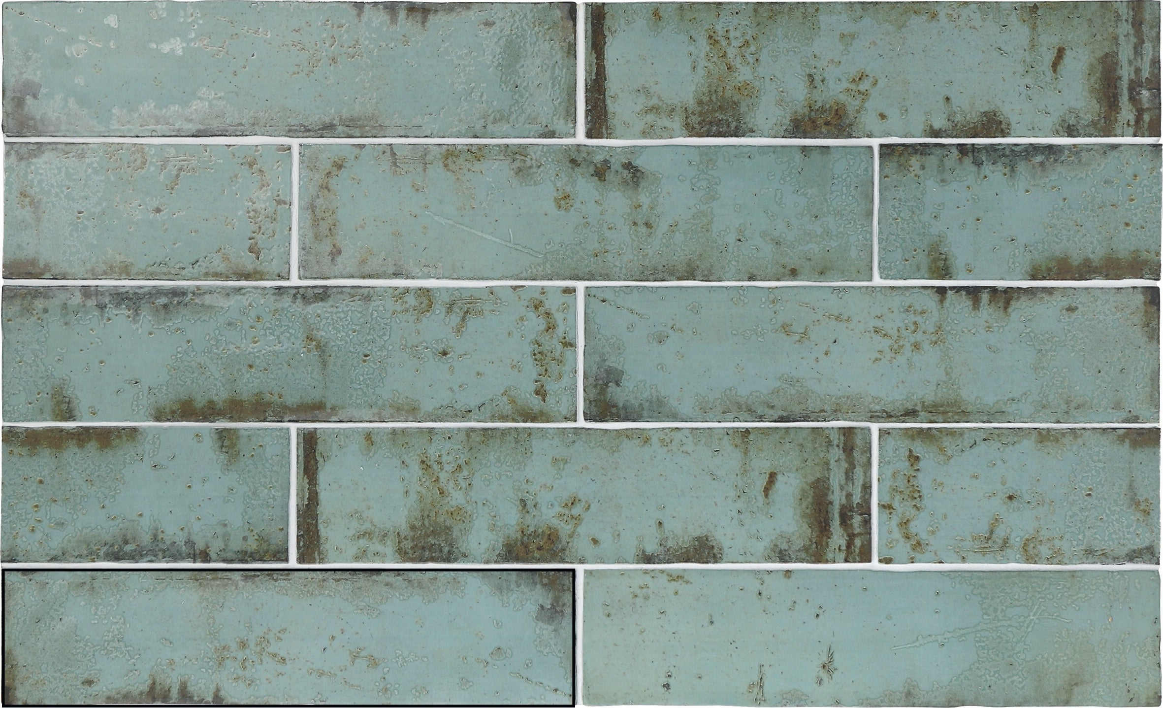 GRUNGE 7,5X30, Iron, Oxid, Acqua, Blue