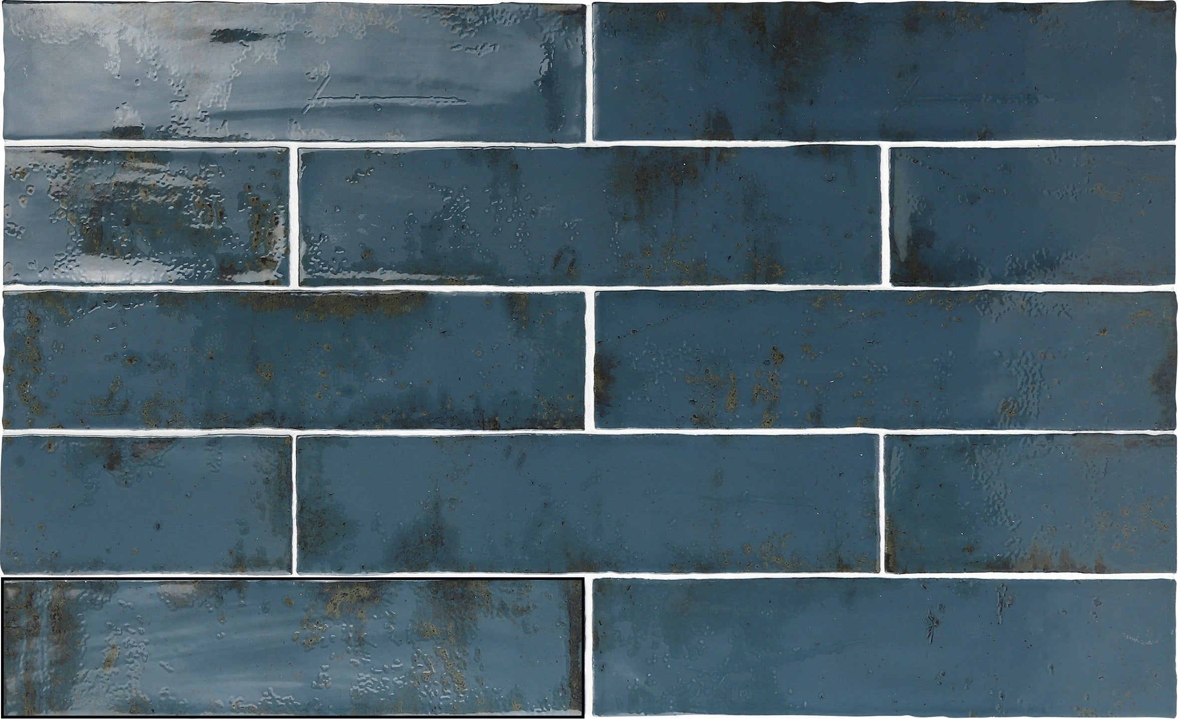 GRUNGE 7,5X30, Iron, Oxid, Acqua, Blue