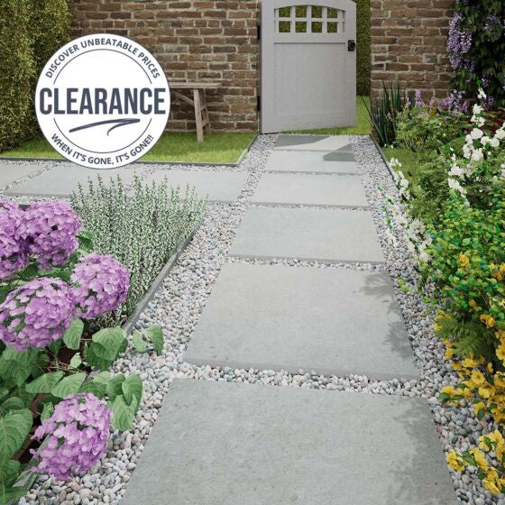 Helmsley Grey Porcelain Tile 60x60 20mm Outdoor Floor Tile