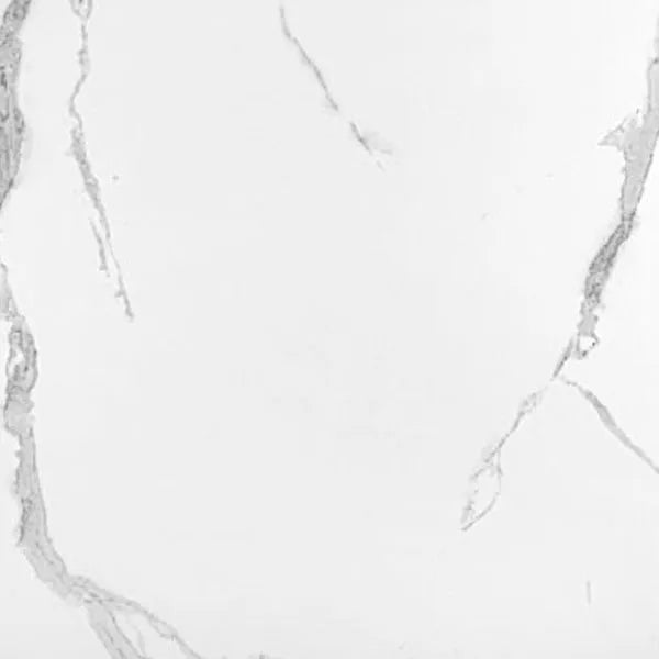 Lucia White Staturio 60cm x 60cm Wall & Floor Tile