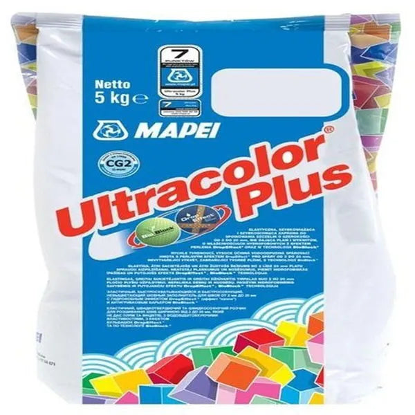 Mapei Ultracolor Plus Cement Grey Grout 5KG