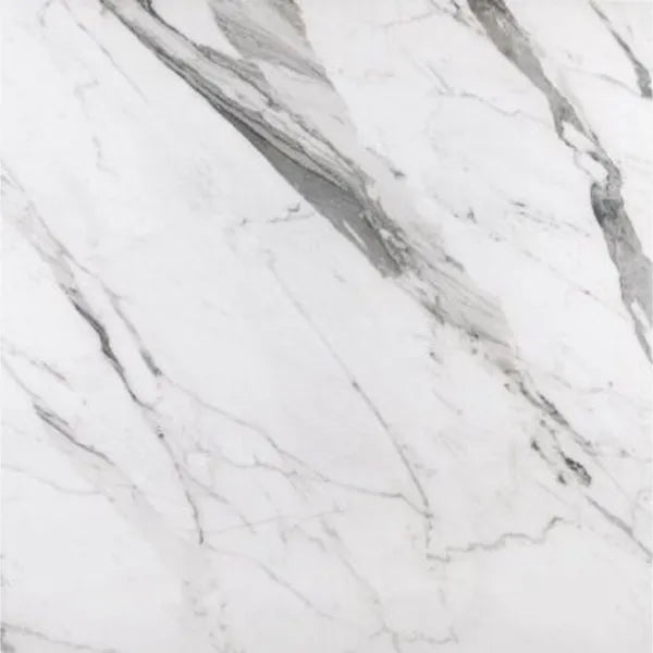 Paris Carrara White 60cm x 60cm Wall & Floor Tile