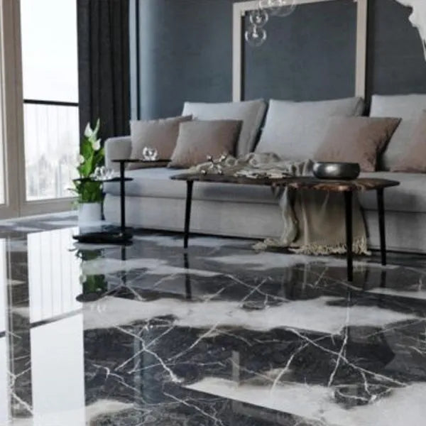Polo Black 60cm x 120cm Wall & Floor Tile