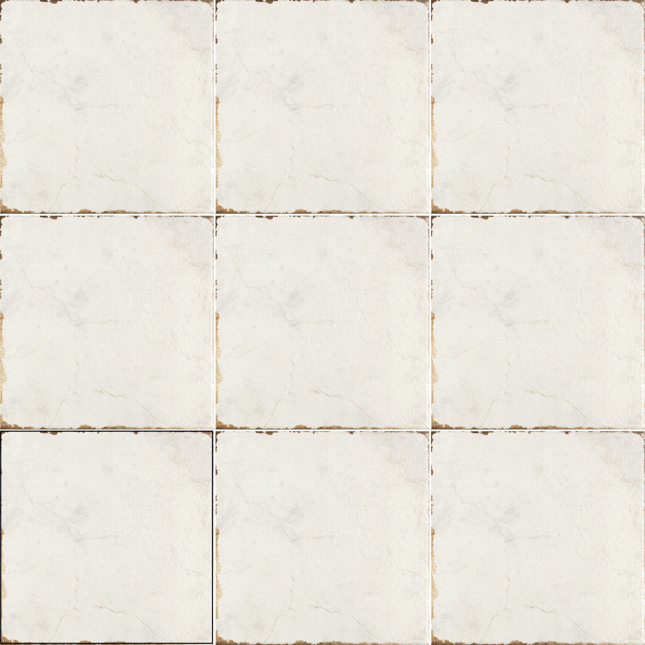 SAVONA, 15x15, Bianco