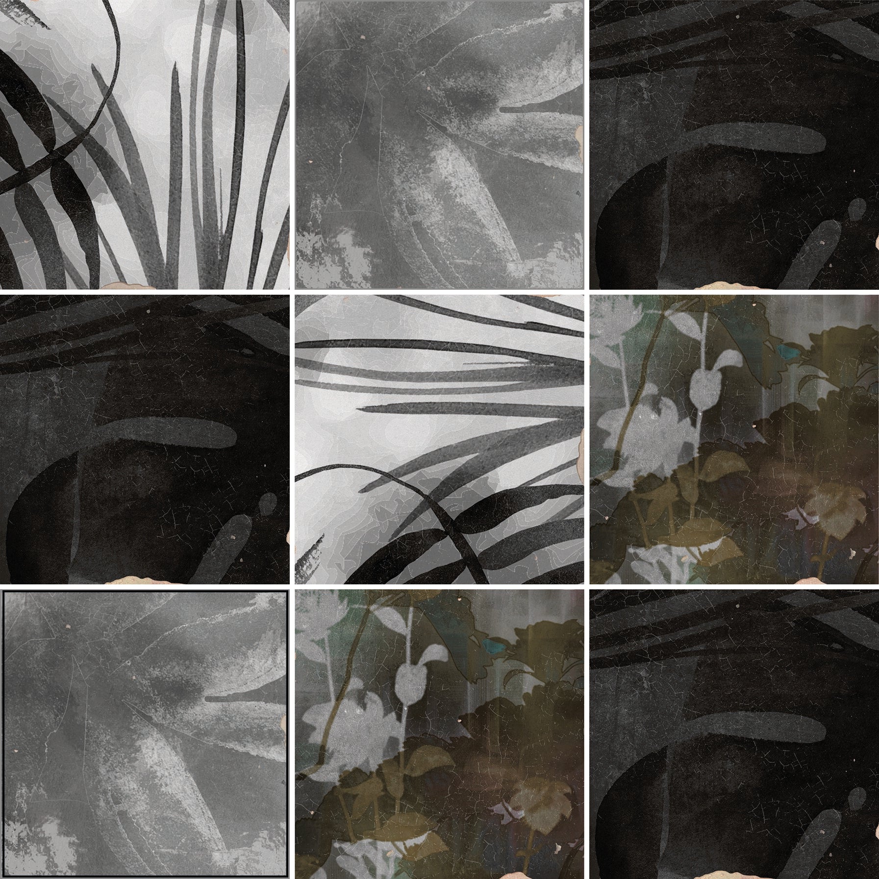 SOUK KASBAH MIX, 13x13, Blue Combo, Grey Combo, Ocre Combo, Turquoise Combo