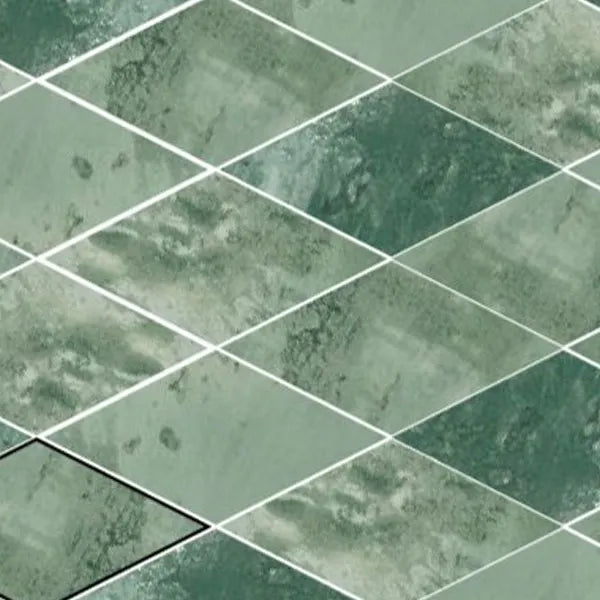 Snap Green Diamond 15cm x 29.5cm Wall Tile