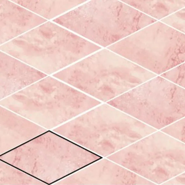 Snap Pink Diamond 15cm x 29.5cm Wall Tile