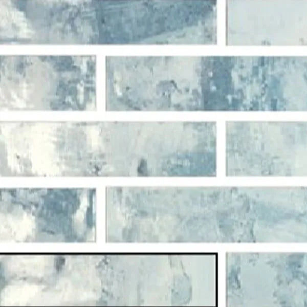 Snap Sky Brick 7.5cm x 30cm Wall Tile