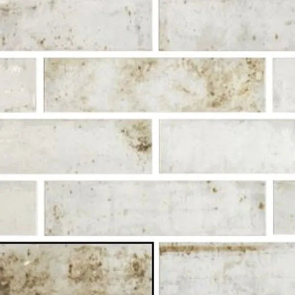 Spark Iron Brick 10cm x 40cm Wall Tile