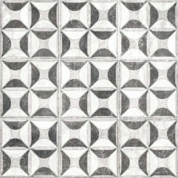 Timeless Madrid 20cm x 20cm Wall & Floor Tile