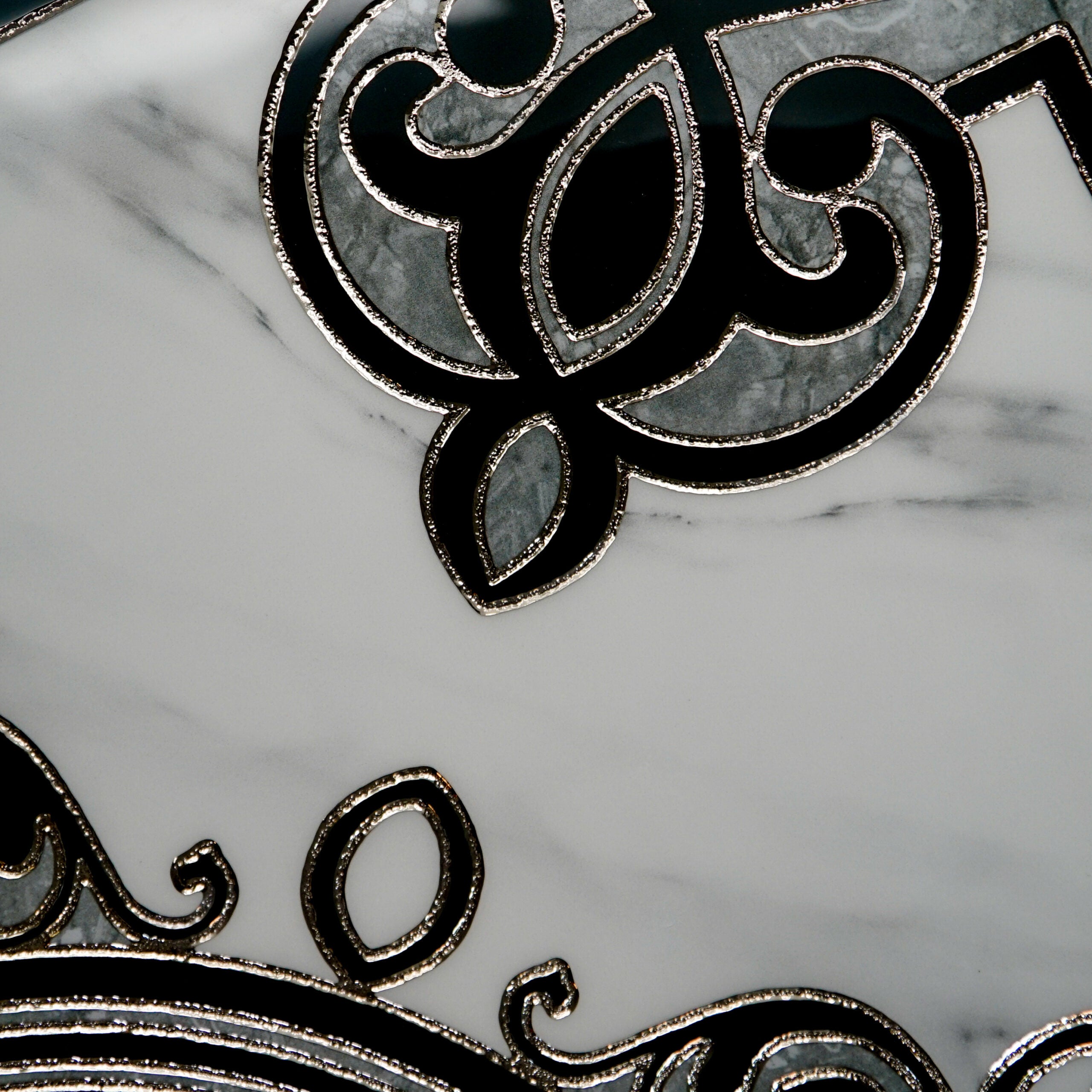 Medallion Decor 120cm x 120cm Wall & Floor Tile (4 Tile Set)