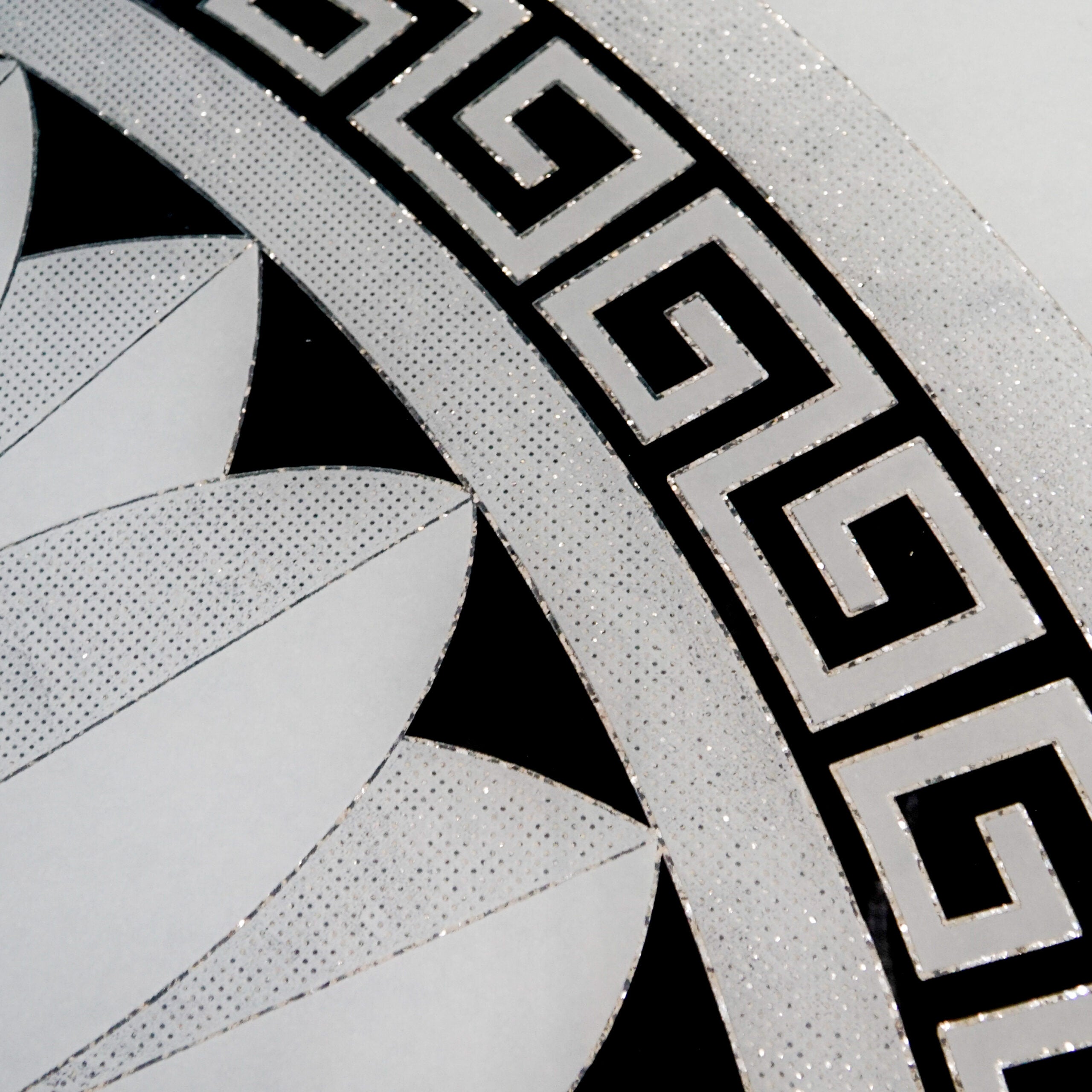 Superstar Silver Decor 120cm x 120cm Wall & Floor Tile (4 Tile Set)