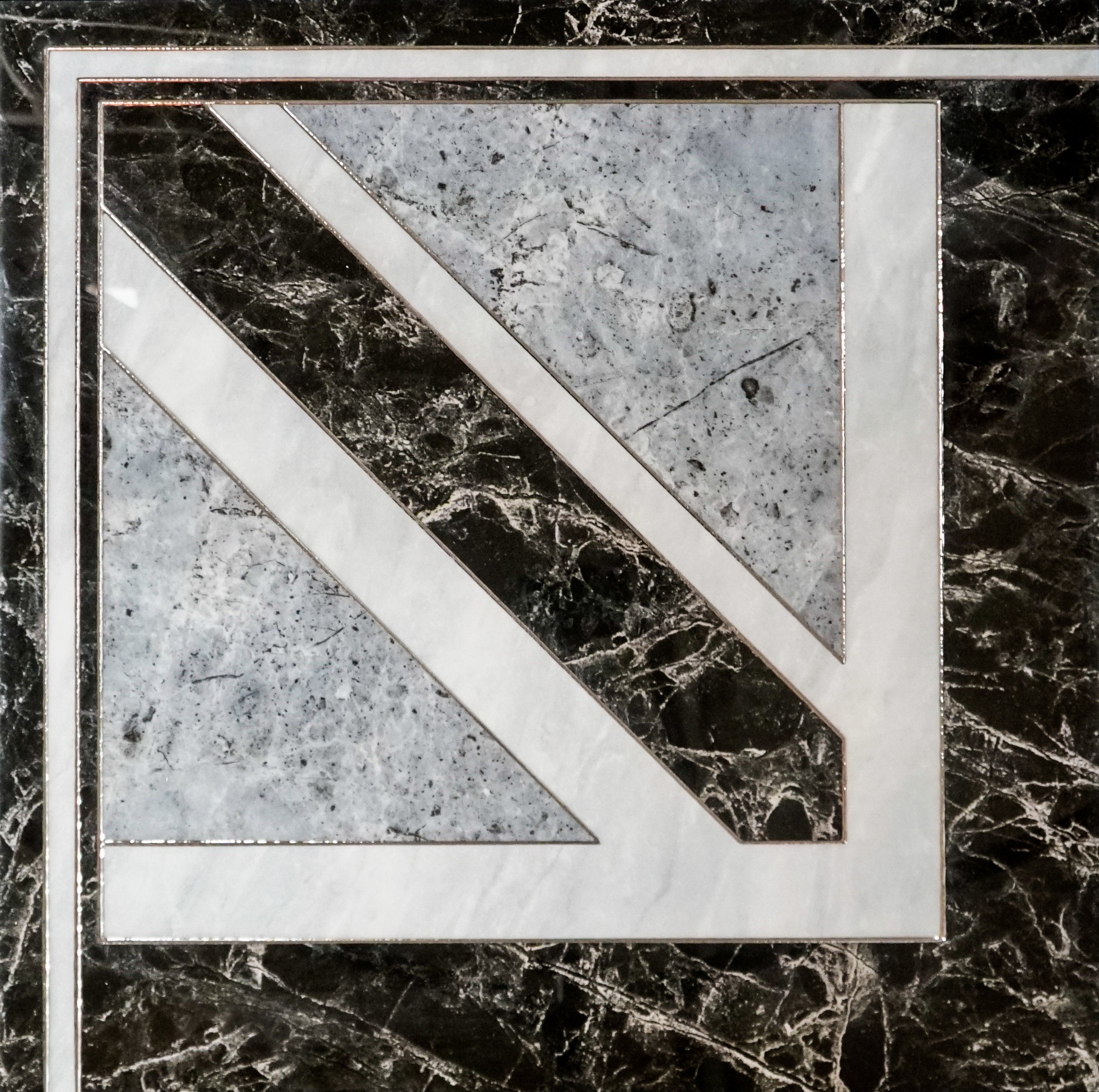 Union Jack Decor 120cm x 120cm Wall & Floor Tile (4 Tile Set)