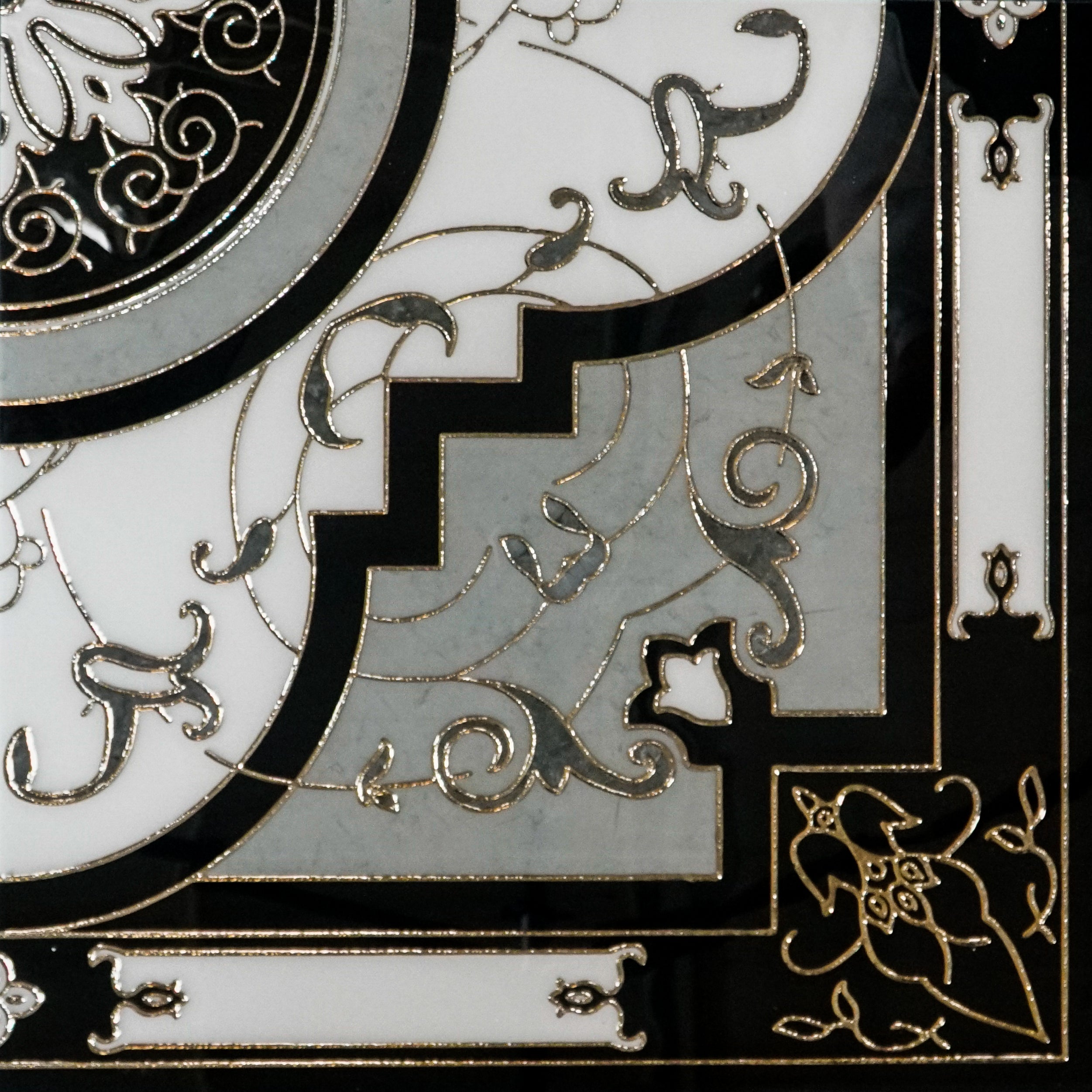 Modena Decor 60cm x 60cm Wall & Floor Tile (4 Tile Set)