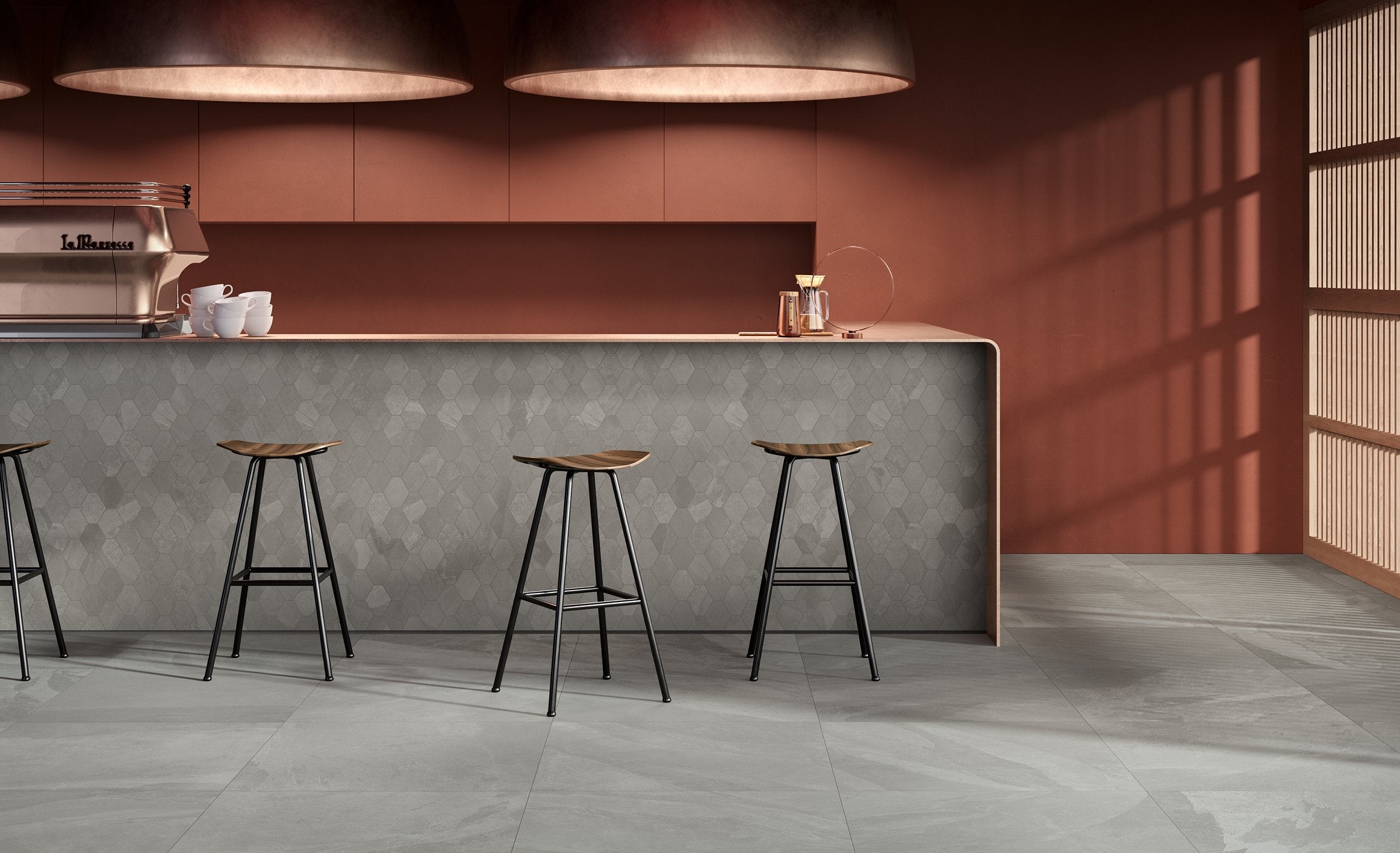 Brazilian Slate Silk Grey 80cm x 80cm Wall & Floor Tile