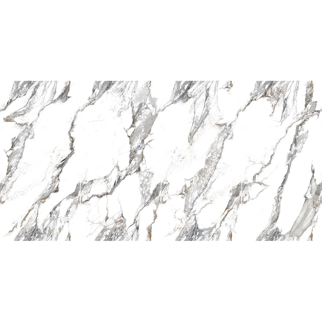 Kalacatta Borghini Grey Polished 60cm X 120cm Wall & Floor Tile