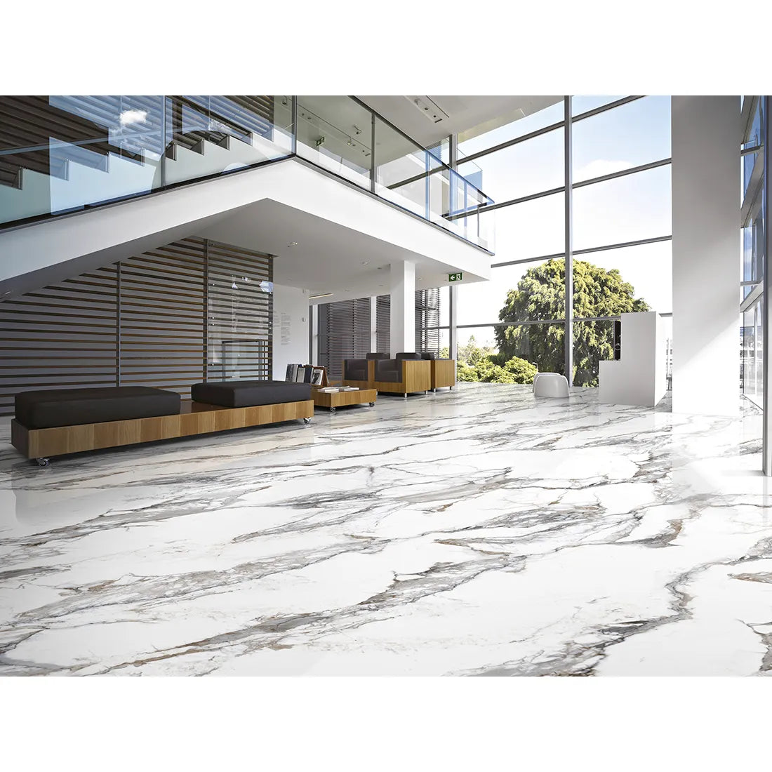 Kalacatta Borghini Grey Polished 60cm X 120cm Wall & Floor Tile