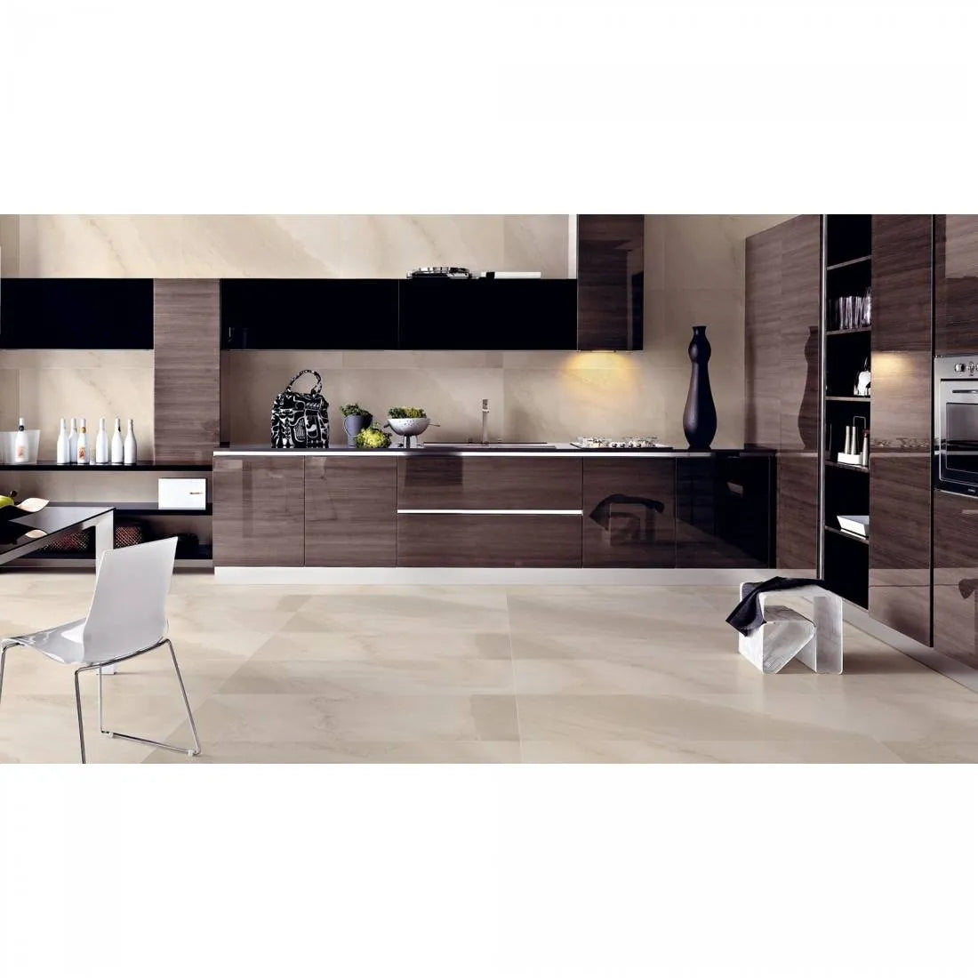 Dazzle Antracite Lappato Finish 60cm X 120cm Wall & Floor Tile